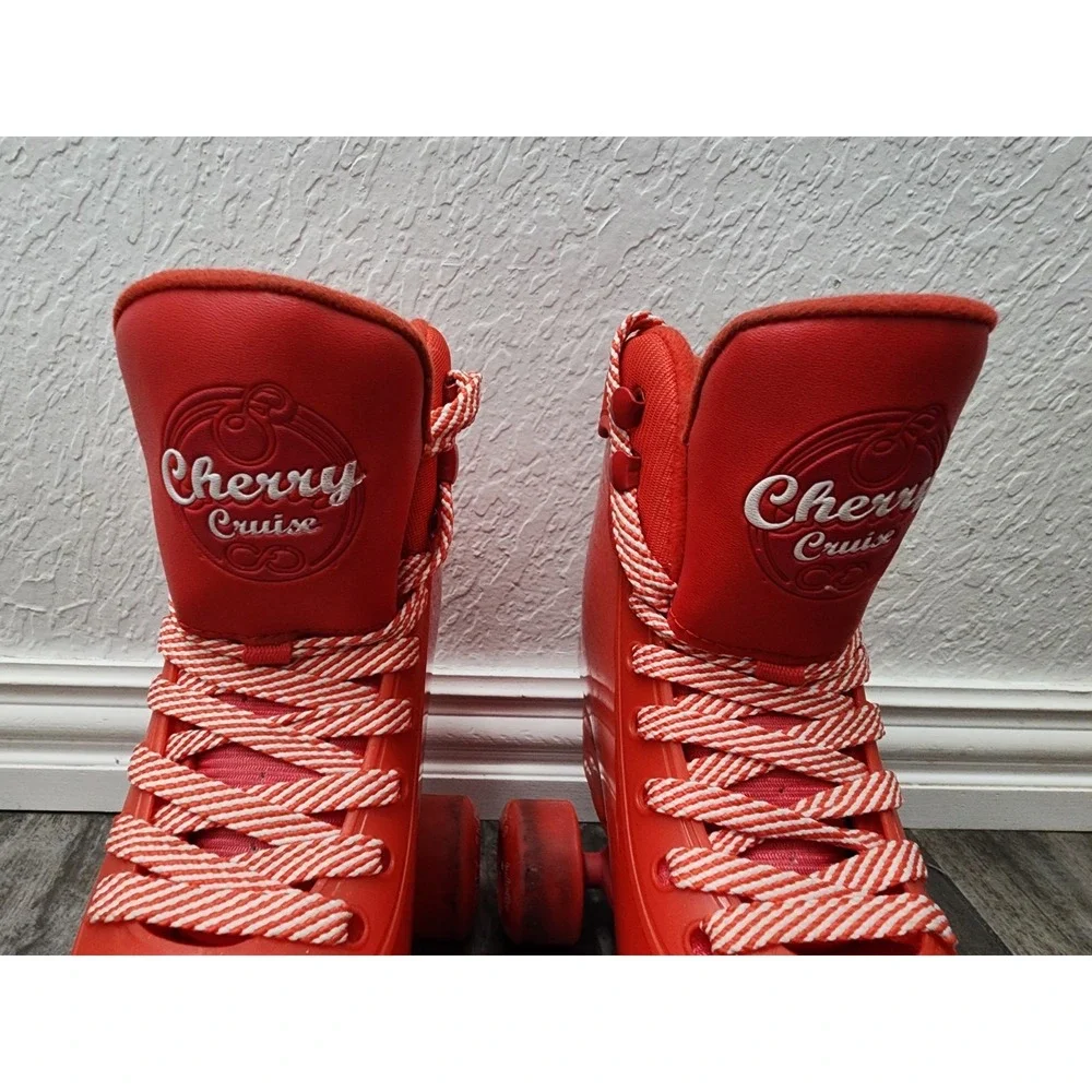Infinity Roller Skates Cherry Cruise Girls Red Adjustable Med Sz Small 4 Roller